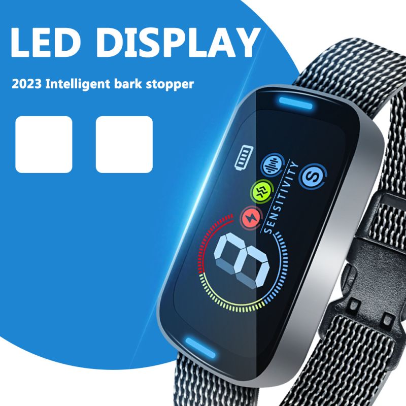Malý ultrazvukový obojek proti štěkání pro psy – Bezpečný, účinný výcvik & pohoda Mazlíčků!