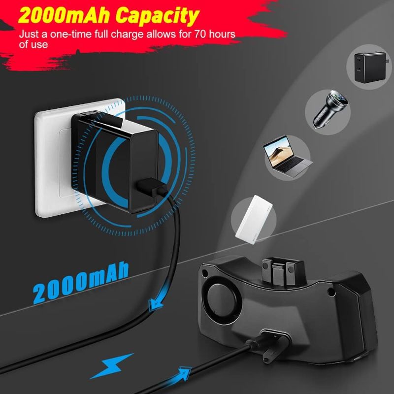 Chytré zadní světlo na kolo 5v1 s alarmem, automatickými směrovkami a klaksonem. Bezpečnost a vysoká viditelnost!