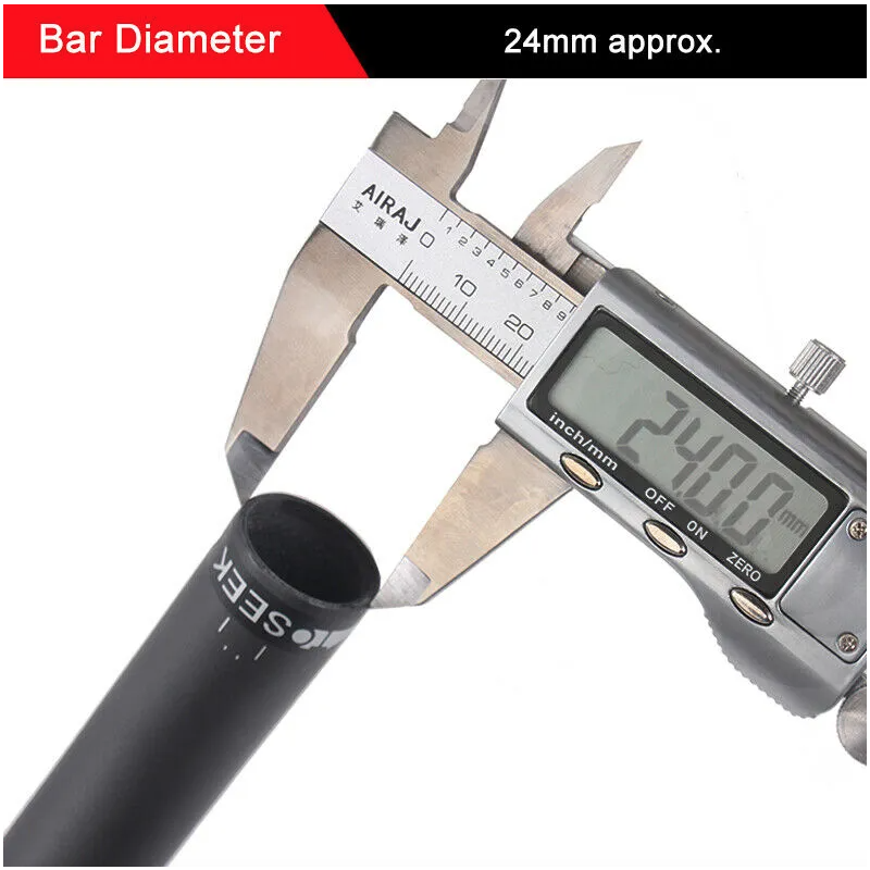 TOSEEK Karbonová Řídítka: 31,8mm, 400-440mm pro Silniční Kola, Lehká a Aerodynamická!