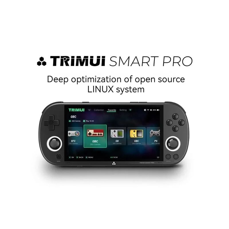 Trimui Smart Pro Vintage kapesní herní konzole, 4,96