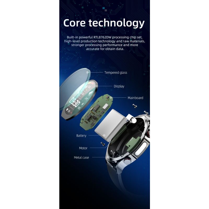 W11 Chytré hodinky: HD 1.32