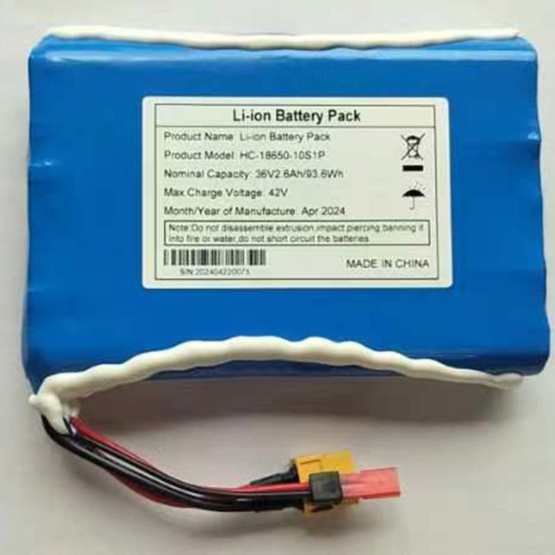Objevte 36V 10S1P 18650 Li-Ion bateriový pack pro čtyřkolové skateboardy lehká elektrická skateboardová baterie