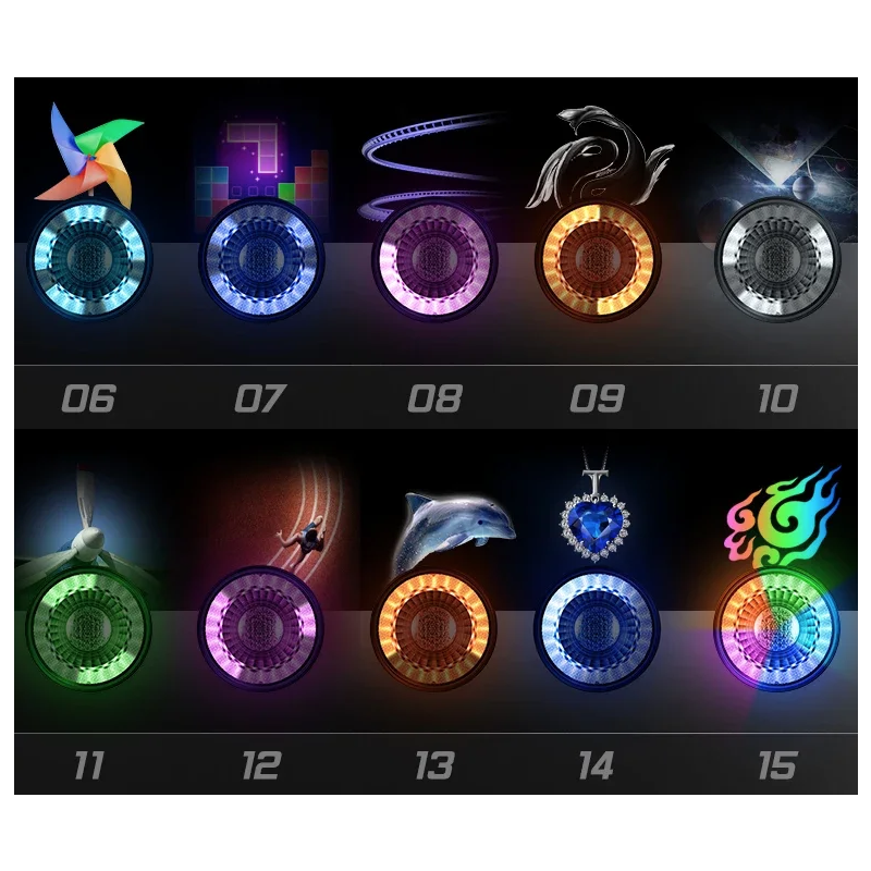 Všestranné Zadní Světlo na Kolo s Bezdrátovým Dálkovým Ovládáním | Inteligentní Brzdový Senzor | Bezpečnost na Kole