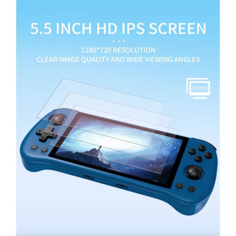 POWKIDDY X55 Kapesní Herní Konzole - 5,5