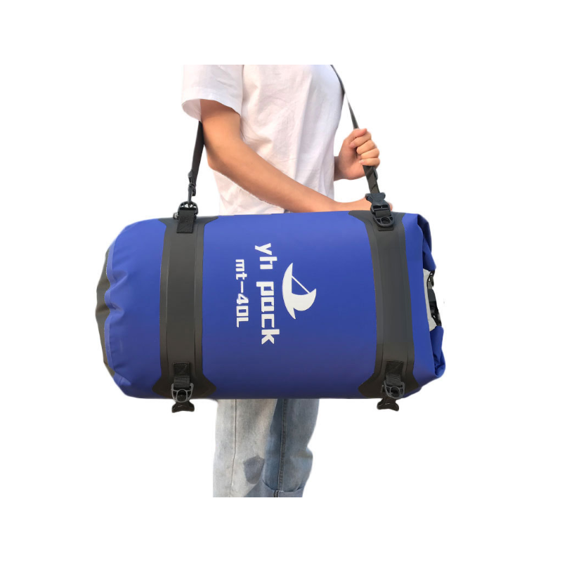 Vodotěsná Motocyklová Taška 40/80L – Zadní Cyklistický Nosič pro MTB, Bikepacking a Cestování