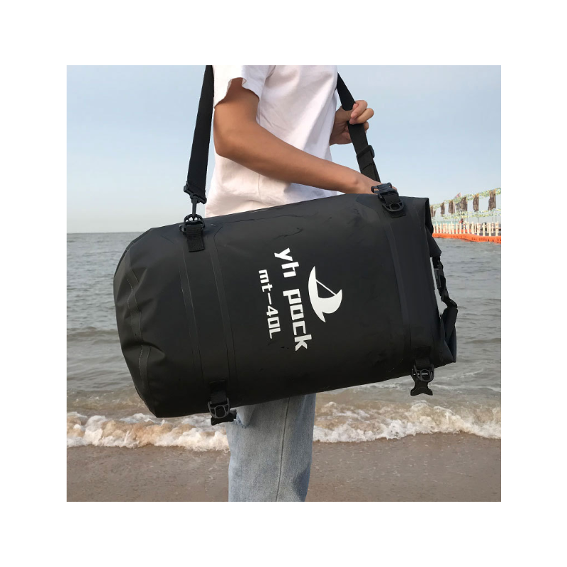 Vodotěsná Motocyklová Taška 40/80L – Zadní Cyklistický Nosič pro MTB, Bikepacking a Cestování