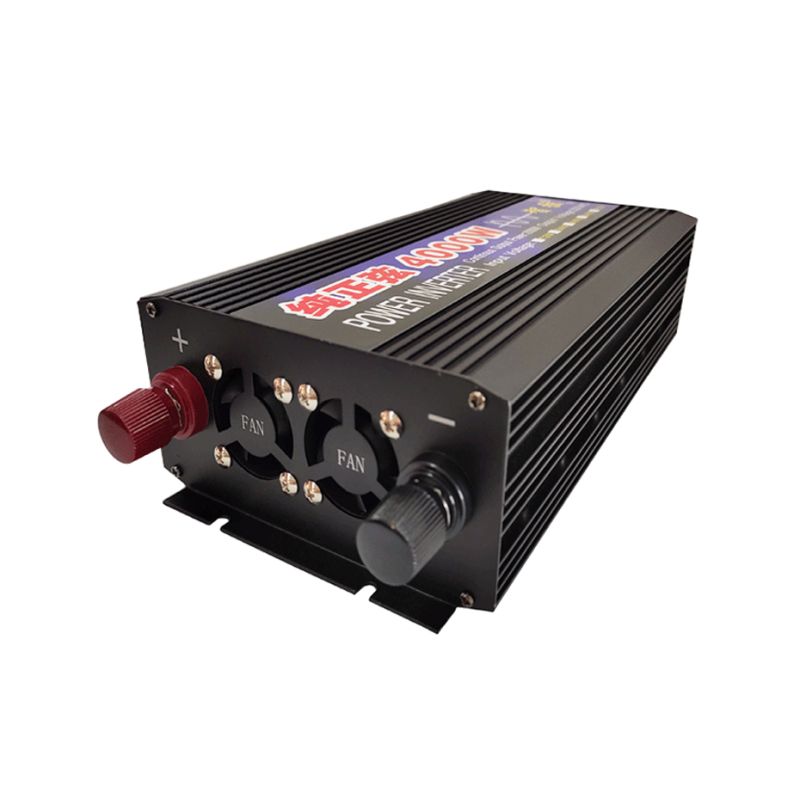 Měnič napětí čistá sinusovka 2000W 3000W 4000W, Solární Měnič do Auta s LED Displejem pro Kemping