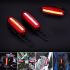 USB dobíjecí zadní světlo na kolo s vysokou intenzitou LED a technologií COB pro bezpečnost při jízdě