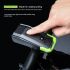 Jízdní kolo světla 2400 lumenů inteligentní režim USB dobíjecí pro max viditelnost cyklistická bezpečnost