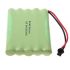 12V AA 1800mAh dobíjecí Ni-MH baterie s velkou SM zástrčkou pro modelová letadla a ekologickou domácnost