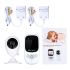 Objevte SP880 bezdrátový baby monitor 2,4palcový LCD s obousměrným audio hovorem ideální pro bezpečí domova