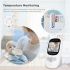 Objevte SP880 bezdrátový baby monitor 2,4palcový LCD s obousměrným audio hovorem ideální pro bezpečí domova