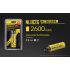 Nitecore 18650 NL1826 Li-ion dobíjecí baterie 2600mAh 3.7V spolehlivý výkon pro kempingové doplňky a fotoaparáty