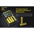 Objevte NITECORE UMS4 inteligentní USB čtyřportová nabíječka pro 18650 21700 26650 baterie rychlé nabíjení