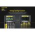 Objevte NITECORE UMS4 inteligentní USB čtyřportová nabíječka pro 18650 21700 26650 baterie rychlé nabíjení