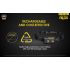 Nitecore NU25 XP-G2 S3 LED svítilna 360 lumenů univerzální outdoorové osvětlení s vestavěnou baterií