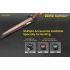 Nitecore NEW P30 LED baterka 1000 lumenů dosah 618 m XP-L HI V3 vysoký výkon lehká odolná pro outdoor