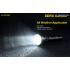 Nitecore NEW P30 LED baterka 1000 lumenů dosah 618 m XP-L HI V3 vysoký výkon lehká odolná pro outdoor