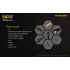 Nitecore E4K svítilna 4400 lumenů kompaktní 21700 baterie voděodolná vysoká svítivost pro venkovní osvětlení