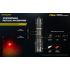 Nitecore P20iX taktická svítilna 4000 lumenů odolná outdoorová svítilna s USB-C nabíjením a stroboskopem