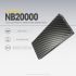 Nitecore NB20000 lehká odolná power banka 20000mAh QC Dual Port USB USB-C pro rychlé nabíjení venkovní gadget