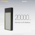 Nitecore NB20000 lehká odolná power banka 20000mAh QC Dual Port USB USB-C pro rychlé nabíjení venkovní gadget