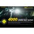 Svítilna Nitecore P10iX 4000 lumenů LED výkonná svítilna outdoorová svítilna spolehlivý zdroj energie