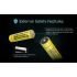 Nitecore NL1836 3600mAh Li-ion dobíjecí baterie pro svítilnu/čelovku, chráněná 3.6V