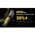 NITECORE HC70 UHE dobíjecí USB-C čelovka 1600 lumenů ultra účinnost bílé a červené světlo pro turistiku