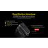 NITECORE EDC23 outdoorová svítilna 2500 lumenů UHi LED USB-C dobíjecí OLED displej kompaktní a spolehlivá