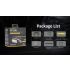 Nitecore HC75 3000 lumenů čelovka USB-C nabíjecí světlo pro turistiku noční kempování průmyslovou práci