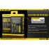 Nitecore D4 inteligentní nabíječka LCD displej ochrana proti přepětí kompatibilita různorodé baterie 18650