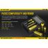 Nitecore D4 inteligentní nabíječka LCD displej ochrana proti přepětí kompatibilita různorodé baterie 18650