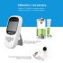 Objevte SP880 bezdrátový baby monitor 2,4palcový LCD s obousměrným audio hovorem ideální pro bezpečí domova