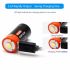 Nabíjecí lithium-iontová 16340 baterie 650mAh 3.7V s Micro USB efektivní nabíjení vysoká hustota energie