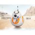 RC BB-8 dálkové ovládání Star Wars hračka inteligentní robot s 360° rotací a magnetickou suspenzí