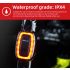 MEILAN X6 chytré zadní světlo na kolo LED vysoký jas USB dobíjecí vodotěsné pro bezpečnost cyklistů