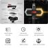 CarryBright CBX4 Smerovka na kolo s Klaksonem a LED směrovkami Vodotěsné Bezdrátové ovládání USB Nabíjení