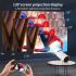 Projektor HY300 inteligentní přenosný Android projektor s WiFi 1280x720P a Full HD pro domácí kino a prezentace