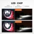 7palcový LED světlomet CO LIGHT H4 DRL pro Jeep Wrangler Lada Niva 4x4 dlouhá životnost odolný design
