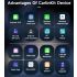 CarlinKit Smart TV Box CarPlay Ai Box Android 13 Qualcomm osmijádrový procesor Kabelem na bezdrátové