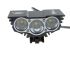 SolarStorm X3 LED cyklistické světlo 3000 lumenů černé přední světlomet vodotěsné IP65 noční jízdy