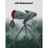 25-75x60 Zoom Spotting Scope Objektiv ED Výkonný monokulární dalekohled Bak4 s hranolem pro venkovní kempování při pozorování ptáků