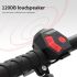 CarryBright CBH3 USB dobíjecí cyklistický klakson 120db hlasitý zvonek pro bezpečnost a osobní ochranu