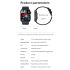 Chytré hodinky E500 na glukózu v krvi pro mu?e, EKG monitor krevního tlaku, telesná teplota, chytré hodinky IP68 vodotesný fitness tracker