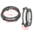 7palcový motocyklový LED světlomet pro Harley Jeep Wrangler Hummer 75W vodotěsný IP67 reflektor 6000K světlo