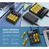 Inteligentní nabíječka USB LCD displej pro 18650 37V bezpečné nabíjení baterií kompatibilita AA AAA a efektivní dobíjení