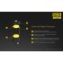 NITECORE NL1834R 18650 dobíjecí baterie Micro-USB 3400mAh kompaktní design ideální pro outdoorové vybavení