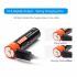 Nové 14500 baterie 750mAh dobíjecí LED indikátor 3.7V Li-ion ekologická energie pro zařízení a kempování