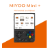 MIYOO Mini Plus Přenosná retro herní konzole s Linuxovým systémem a 3,5palcovou IPS obrazovkou